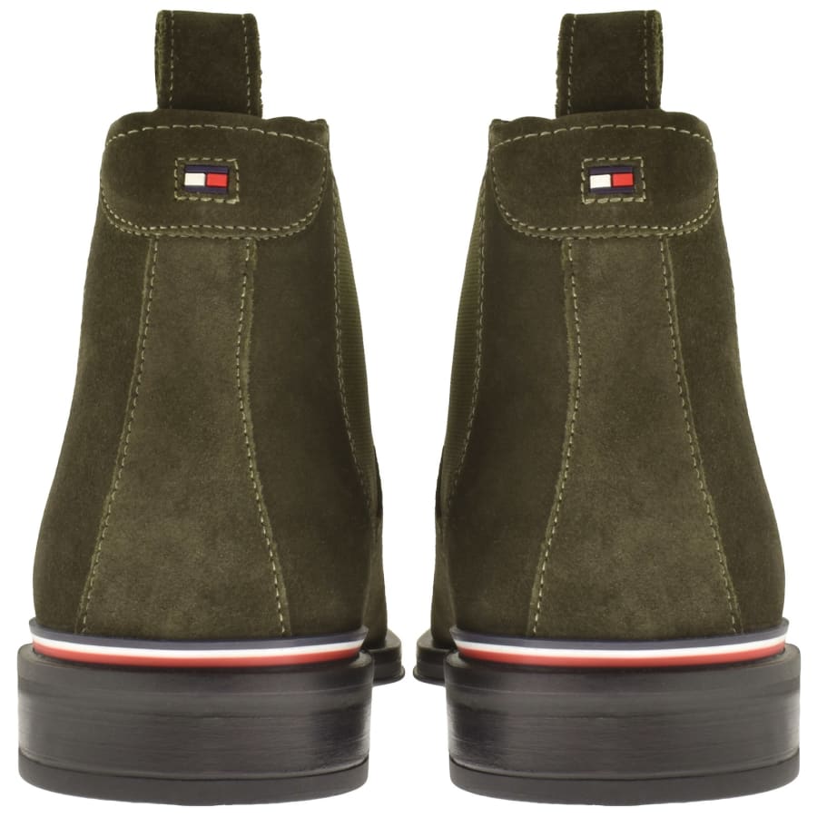 Tommy hilfiger classic suede chelsea boots hotsell